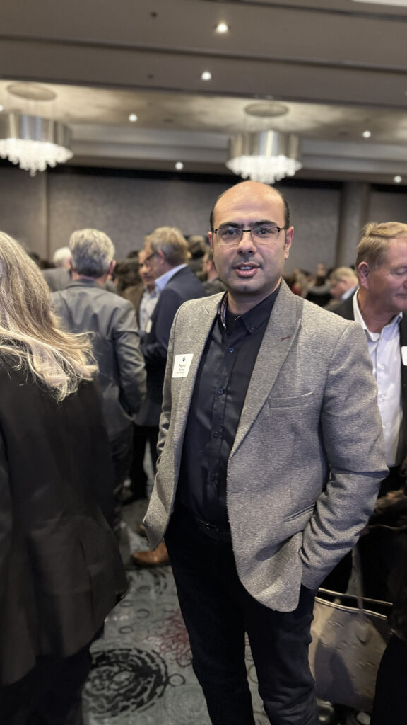 Dr Peyman Bordbar In Business excellence Awards, Pinnacle Hotel, North Vancouver